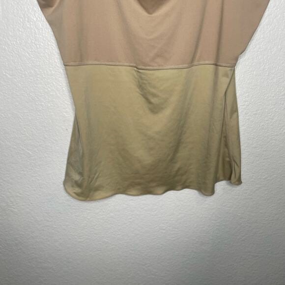 Spanx Womens Shapewear Top Plus Size 3X Sleeveless Nude Pullover Scoop Neckline - Picture 6 of 8